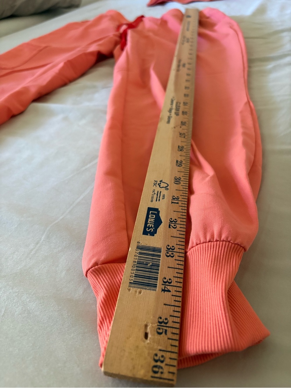 Figs Women's Coral Pink Scrub Set - Picture 4 of 10